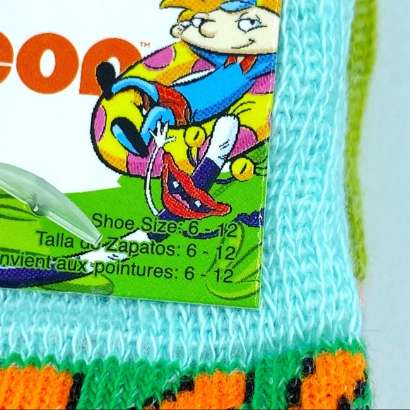New Nickelodeon Rugrats Chuckie Finster Crew Socks - Picture 5 of 5